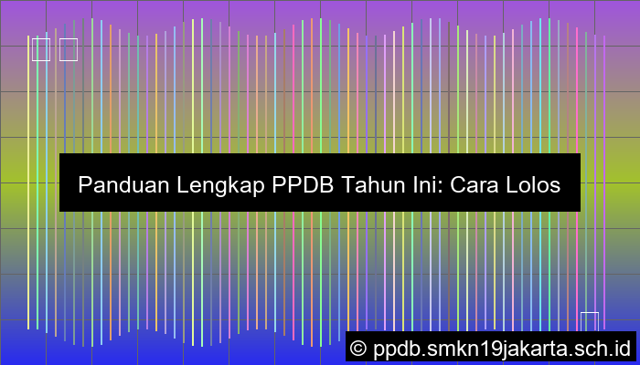 Ppdb Tahun